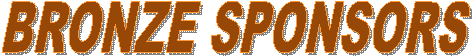 BRONZE SPONSORS